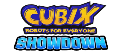 Cubix Robots For Everyone Showdown logo for Gamecube